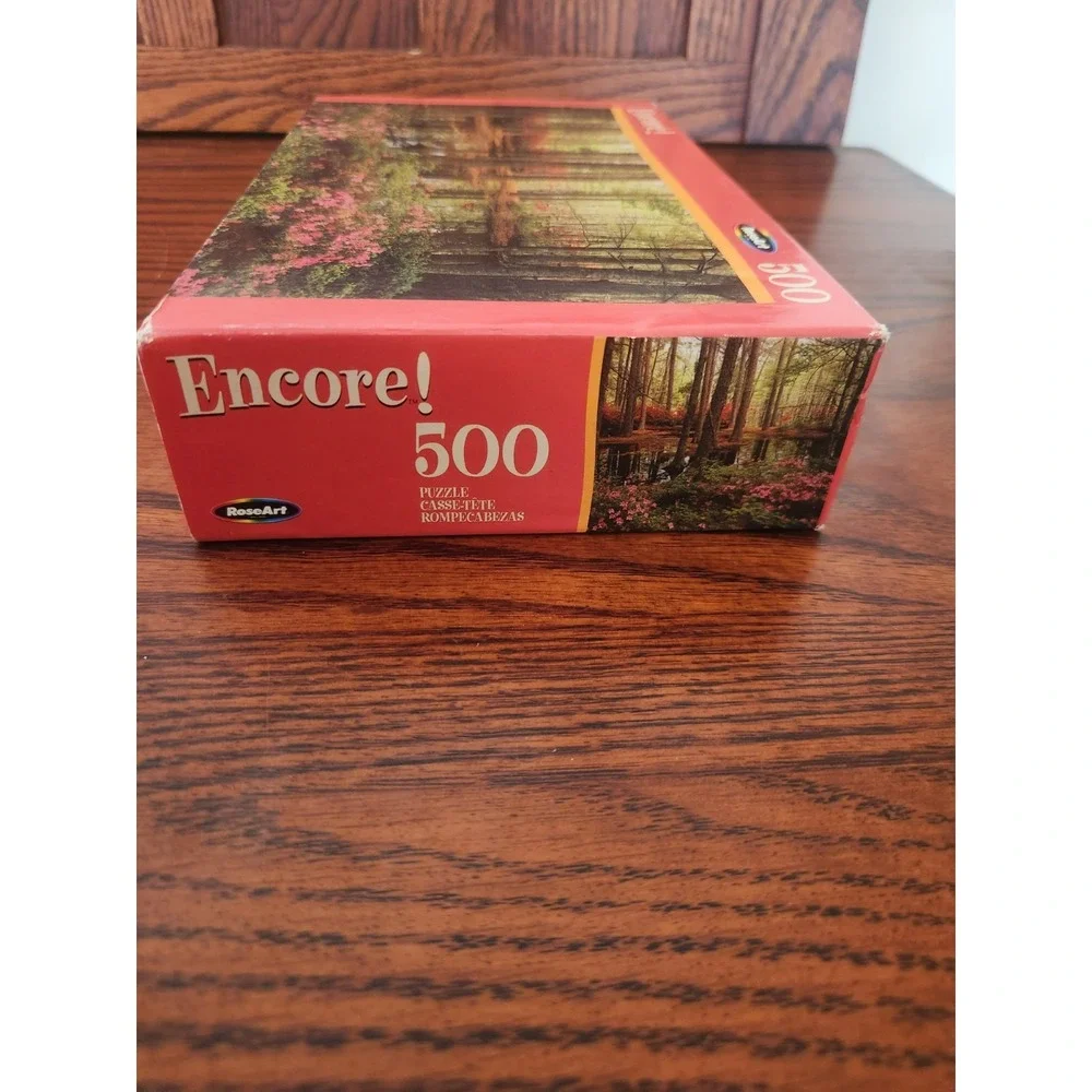 Vintage Rose Art Encore 500 Piece Jigsaw Puzzle Cypress Gardens New Sealed‎ Box